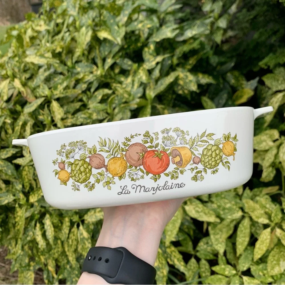 Vintage Corningware Spice of Life 2 Liter Casserole Dish NO LID Collectible